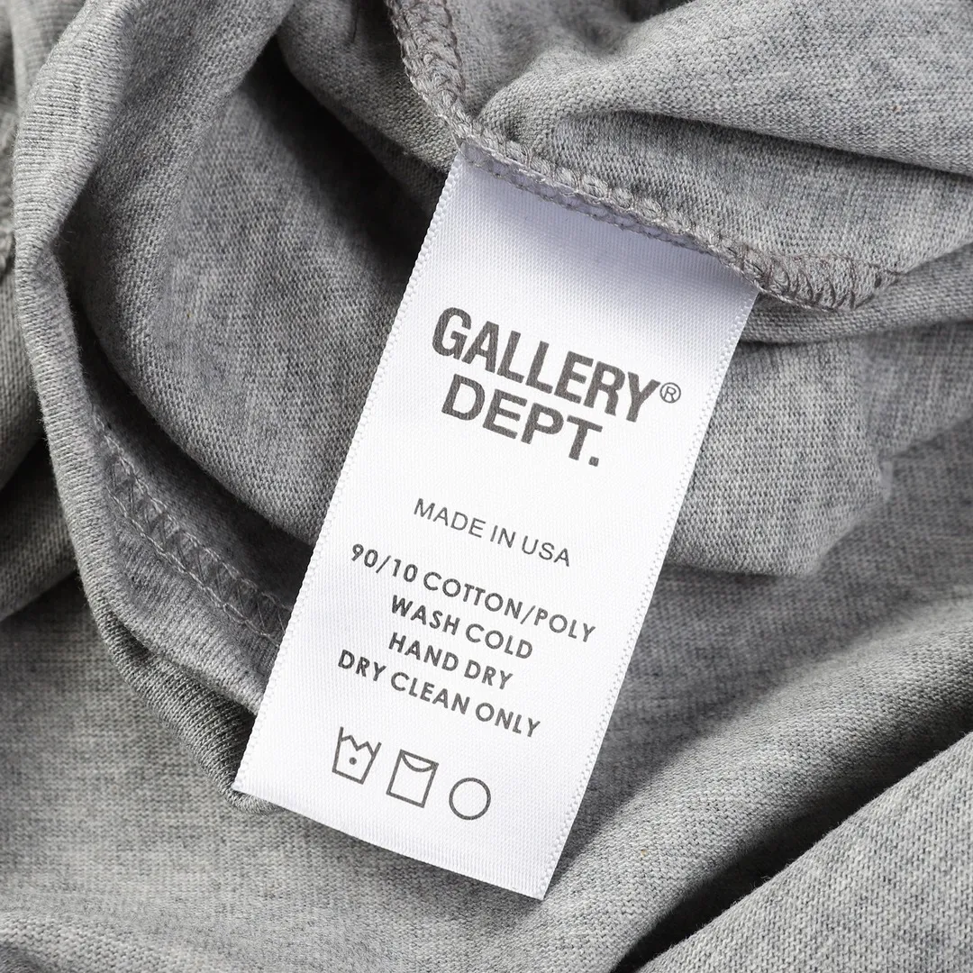 GALLERY.DEPT new summer short-sleeved model number: D3121#P106 color: gray blue code number: S M L XL